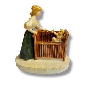 Sebastian Miniatures The Nineties, Gibson Girl at Home 1960 Figurine 3.25"
